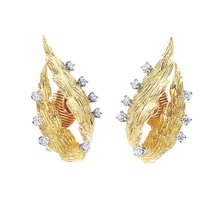 Vintage Leaf earrings