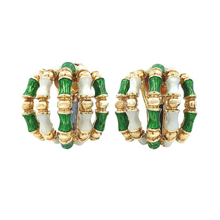 Tiffany enamel clips