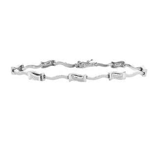 Vintage wavy bracelet