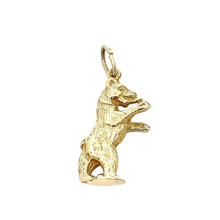 Vintage bear charm