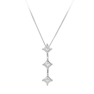 Diamond stick pendant
