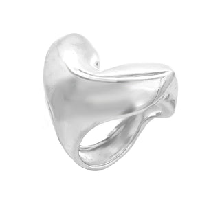 Sculptured heart ring