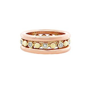 Pink gold band