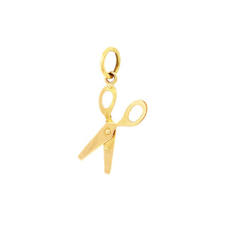 18k Scissors charm