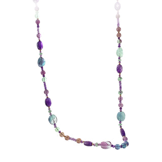 Gem bead necklace