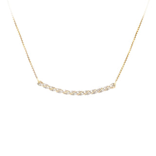 Crescent necklace