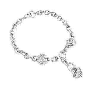 3-heart bracelet