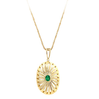 Emerald pendant