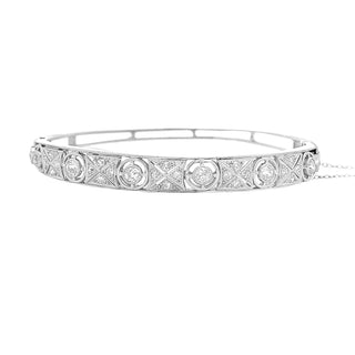 Diamond bangle