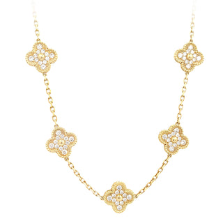 Clover necklace