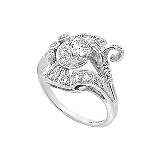 Diamond "Fan" ring