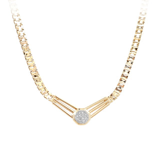 Pave necklace