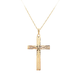 Engraved cross