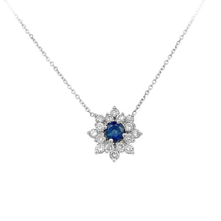 Sapphire necklace