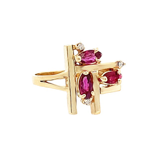 Mod ruby ring