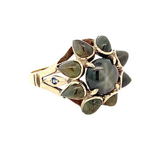 Star sapphire ring