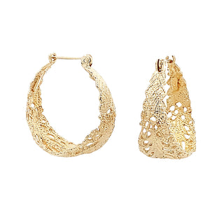 Filigree hoops