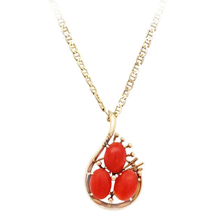 Coral pendant
