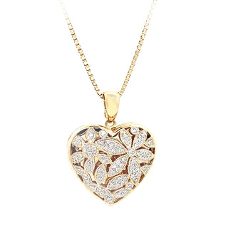 Diamond locket