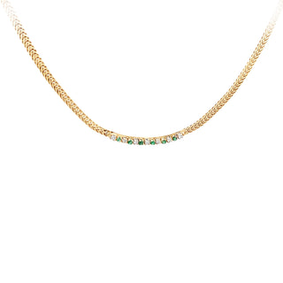 Emerald necklace