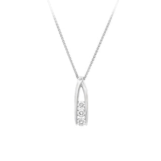 18k Bar pendant