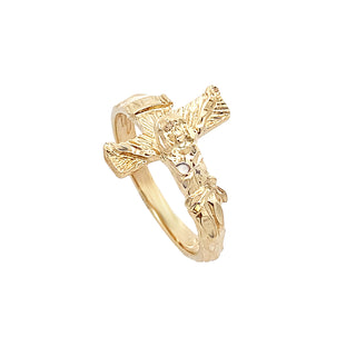Crucifix ring