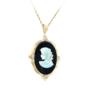 Opal cameo