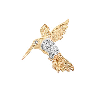 Hummingbird pin