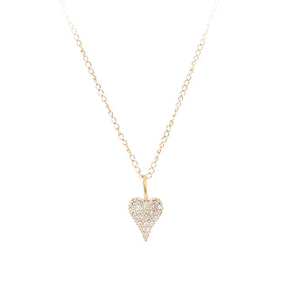 Tiny pave heart