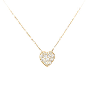 CZ Heart necklace
