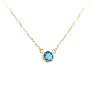 Topaz necklace