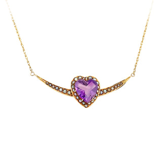 Amethyst necklace