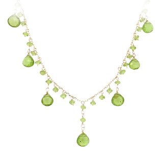 Peridot necklace