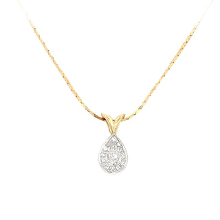 Teardrop necklace