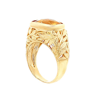 Citrine ring