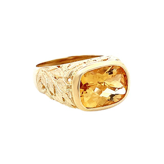 Citrine ring