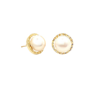 Pearl earrings