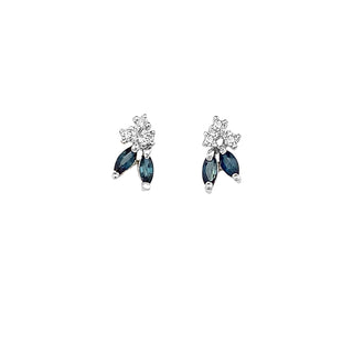 Sapphire studs