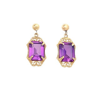 Amethyst drops