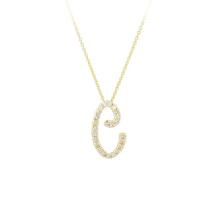 18k Initial "C"