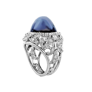 Star sapphire ring