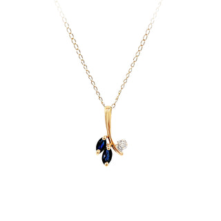 2-Sapphire pendant