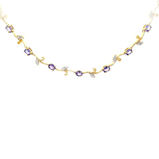 Tanzanite necklace