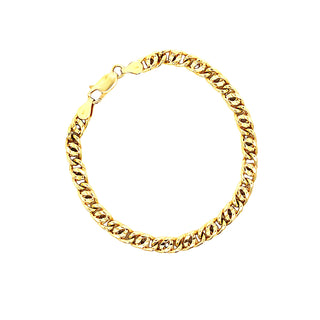 18k link bracelet