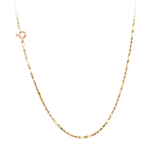 14KY GOLD 18" NARROW VINTAGE "