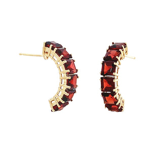 Garnet hoops