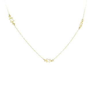 "X" necklace