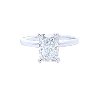 2ct LG Radiant solitaire