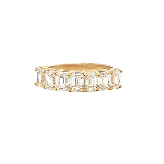 Emerald-cut band