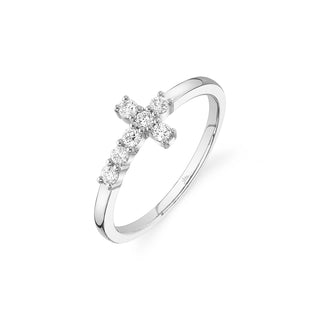 Diamond cross ring